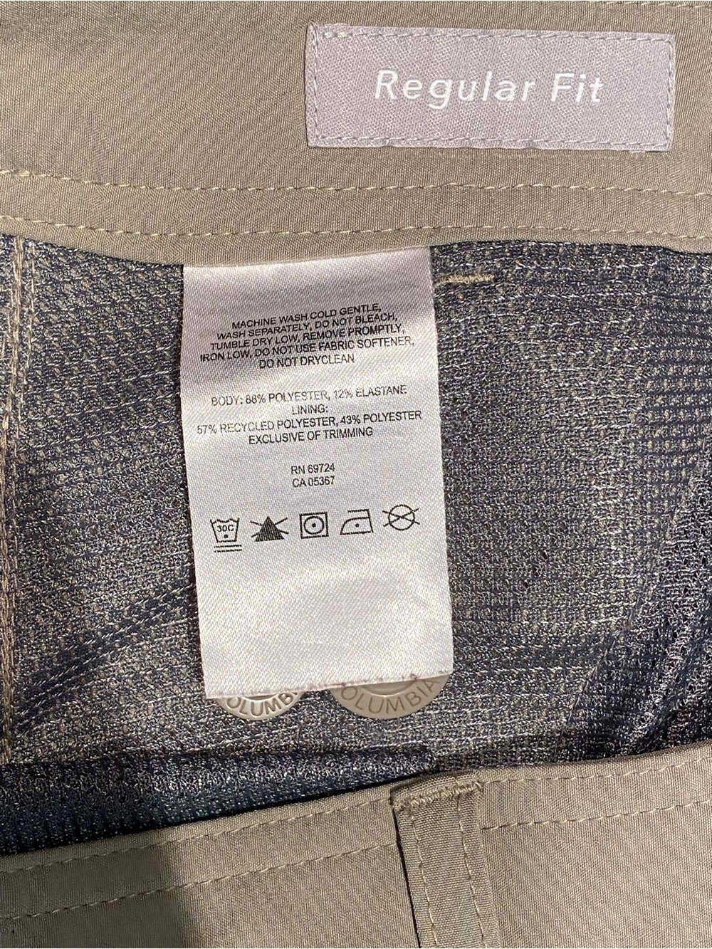 Columbia Men's Global Adventure III Shorts, Gray, size 30 (8" inseam) - Picture 4 of 7